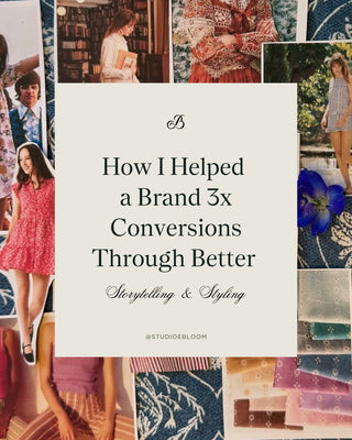 How Art Direction & Styling Tripled Conversion for a Private Label Brand
