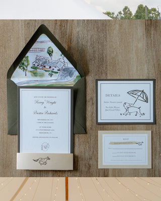 Backyard Middleburg Wedding on the Couple’s Property