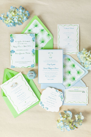 Hydrangeas & Palm Leaves: A Classic Boca Grande Wedding at The Gasparilla Inn