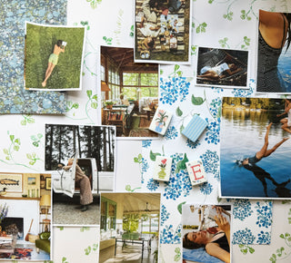 August'25 Moodboard: Escape to the Lake