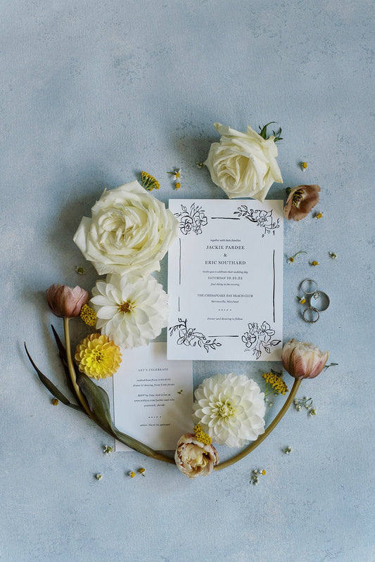 Your Complete Wedding Stationery Checklist - studio é bloom