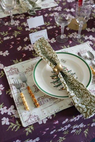 Botanical Heirloom Dinner Napkins