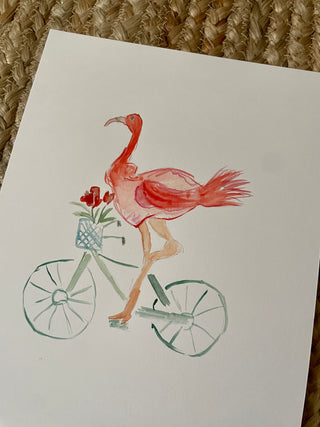 Whimsical Flamingo