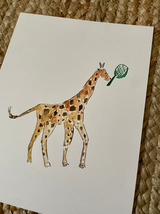 Whimsical Flamingo