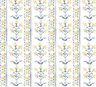 block-print-yellow-floral-pattern
