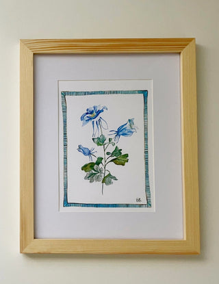 Bordered Botanical: Wild Rose - Elizabeth Bloom
