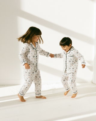 childrens pajama brand illustration nantucket island clothing