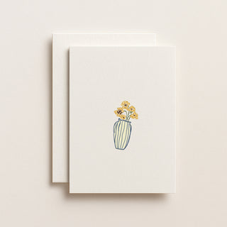 Flower Vase Card