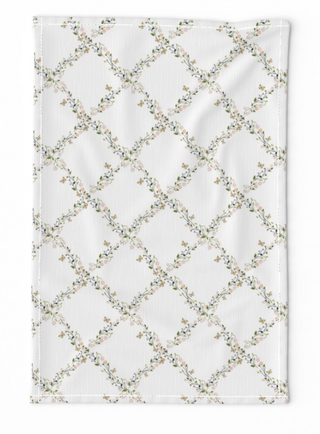 Garden Trellis Tea Towel