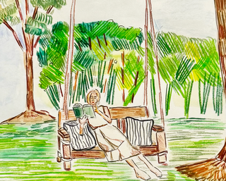 garden print