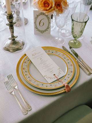 gold-foil-menu-tassel-custom-design