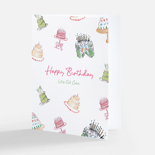 Happy Birthday | Let's Eat Cake Card