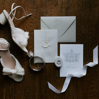 luxury custom wedding invitations countryside