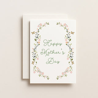 mothersday card botanical