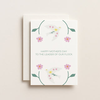 Mother's Day Botanical & Birds Card