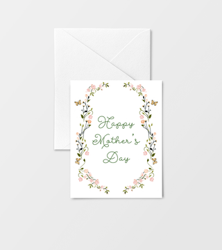 Mother's Day Botanicals and Butterflies Card