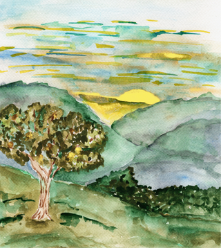 mountain-landscape-watercolor