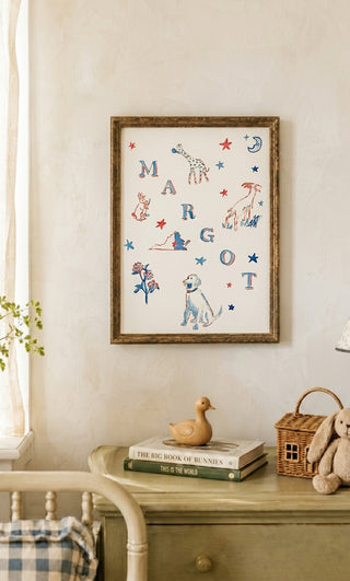 The Little Heirloom Nursery Name Sign