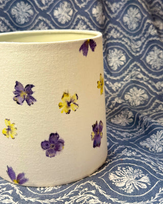 Pansies Lampshade