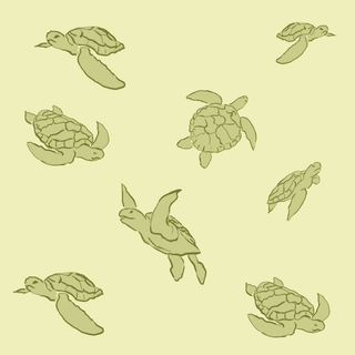 turtle-illustration-pattern-design