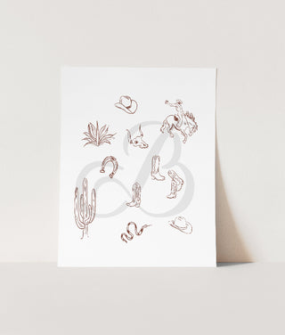 western_ebloom-minimal-digital-icons-illustration